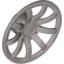 Набор LEGO Wheel Cover 9 Spoke - 18mm D. - for Wheel 55982, Pearl Light Gray