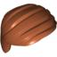 Набор LEGO Minifig Hair Combed Sideways, Темно-оранжевый