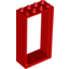 Набор LEGO Door Frame 2 x 4 x 6, Красный