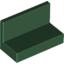Набор LEGO Panel 1 x 2 x 1 [Square Corners], Темно-зеленый