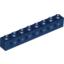 Набор LEGO Technic Brick 1 x 8 [7 Holes], Темно-синий