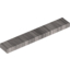 Набор LEGO Tile 1 x 6 with Groove, Серебристый металлик
