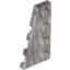 Набор LEGO Wedge Plate 4 x 2 Left, Серебристый металлик