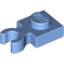 Набор LEGO Plate Special 1 x 1 with Clip Vertical [Thick Open O Clip], Medium Blue