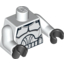 Набор LEGO Torso Clone Trooper Armour Print / White Arms / Black Hands, Белый