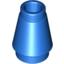 Набор LEGO Cone 1 x 1 [Top Groove], Голубой