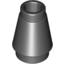 Набор LEGO Cone 1 x 1 [Top Groove], Черный