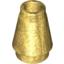 Набор LEGO Cone 1 x 1 [Top Groove], Pearl Gold