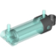Набор LEGO Pneumatic Cylinder with 2 Inlets and Rounded End Medium (48mm), Trans-Light Blue