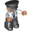 Набор LEGO FIGURE NO. 7 - CAPTAIN, Белый