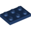 Набор LEGO Plate 2 x 3, Темно-синий