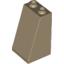 Набор LEGO Slope 75В° 2 x 2 x 3 - Recessed Studs, Dark Tan