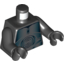 Набор LEGO Torso SW Protocol Droid Print / Black Arms / Black Hands, Черный