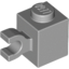 Набор LEGO Brick Special 1 x 1 with Clip Horizontal, Светлый сине-серый