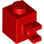 Набор LEGO Brick Special 1 x 1 with Clip Horizontal, Красный