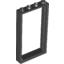 Набор LEGO Door Frame 1 x 4 x 6 Type 2, Черный