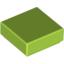 Набор LEGO Tile 1 x 1 with Groove, Лайм