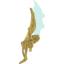 Набор LEGO Bionicle Weapon Ornate with Translucent Light Blue Blade (Tarix), Pearl Gold