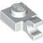 Набор LEGO Plate Special 1 x 1 with Clip Horizontal [Thick Open O Clip], Белый