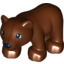 Набор LEGO Duplo Bear Cub New Style, Красно-коричневый