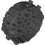 Набор LEGO Wheel Hard Plastic with Small Cleats, Черный