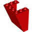 Набор LEGO Windscreen 3 x 4 x 4 Inverted, Красный