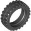 Набор LEGO Tyre 43.2 x 14 Offset Tread, Черный