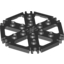 Набор LEGO Technic Plate Rotor 6 Blade with Clip Ends Connected [aka Water Wheel], Черный
