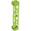 Набор LEGO Support 2 x 2 x 10 Girder Triangular Vertical - Type 3 - Axle Hole, 3 Posts, Лайм