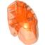 Набор LEGO Bionicle Head Connector Block (Glatorian), Trans-Neon Orange