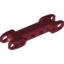 Набор LEGO Technic, Axle and Pin Connector 2 x 7 with Two Ball Joint Sockets, Squared Ends, Темно-красный