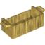 Набор LEGO Treasure Chest Bottom with Rear Slots, Pearl Gold