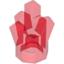 Набор LEGO Rock 1 x 1 Crystal 5 Point, Прозрачный красный