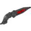Набор LEGO Bionicle Wing Angled with Hose and Red Center (Skrall), Черный