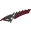 Набор LEGO Bionicle Wing Bladed with Marbled Dark Red Pattern (Antroz), Черный