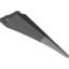 Набор LEGO Plate Special 1 x 2 with Angular Extension and Flexible Light Bluish Gray Tip, Темный сине-серый