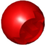 Набор LEGO Technic Ball Joint with Through Axle Hole, Красный
