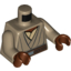 Набор LEGO Torso SW Layered Shirt, Brown Belt Print (Mace Windu Clone Wars) / Dark Tan Arms / Reddish Brown Hands, Dark Tan