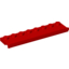 Набор LEGO Plate Special 2 x 8 with Door Rail, Красный