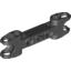 Набор LEGO Technic Axle and Pin Connector 2 x 7 with Two Ball Joint Sockets, Squared Ends and Axle Hole in Center, Черный