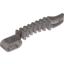 Набор LEGO Bionicle Thornax Launcher Half (Glatorian), Liftarm End 1 x 8, Pearl Light Gray