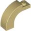 Набор LEGO Brick Arch 1 x 3 x 2 Curved Top, Tan