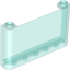 Набор LEGO Windscreen 1 x 6 x 3, Trans-Light Blue