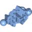 Набор LEGO Bionicle Vahki Leg Lower Section, Medium Blue