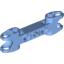 Набор LEGO Technic Axle and Pin Connector 2 x 7 with Two Ball Joint Sockets, Squared Ends and Axle Hole in Center, Medium Blue