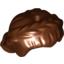 Набор LEGO Minifig Hair Female Short with Braid around Sides, Hole On Top, Красно-коричневый