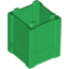 Набор LEGO Container Box 2 x 2 x 2 - Top Opening, Зеленый