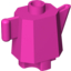 Набор LEGO Teapot / Coffeepot, Indented Base, Темно-розовый