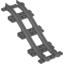 Набор LEGO Train, Track Plastic Narrow, Ramp, Темный сине-серый