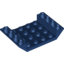 Набор LEGO Slope Inverted 45Г‚В° 6 x 4 Double with 4 x 4 Cutout and 3 Holes, Темно-синий